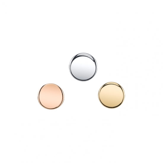 Threadless Gold Disc