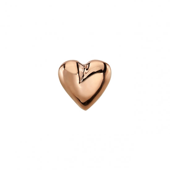 Threadless Tiny Puffy Heart – 3mm