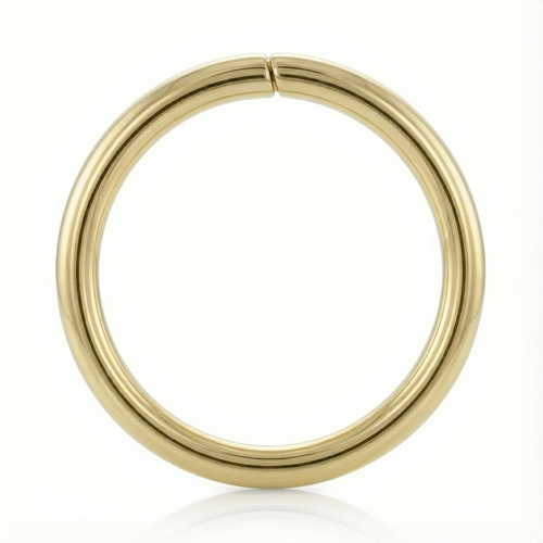 Yellow Gold Seam Ring