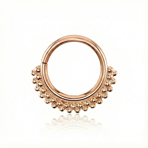 rose gold kolo seam ring